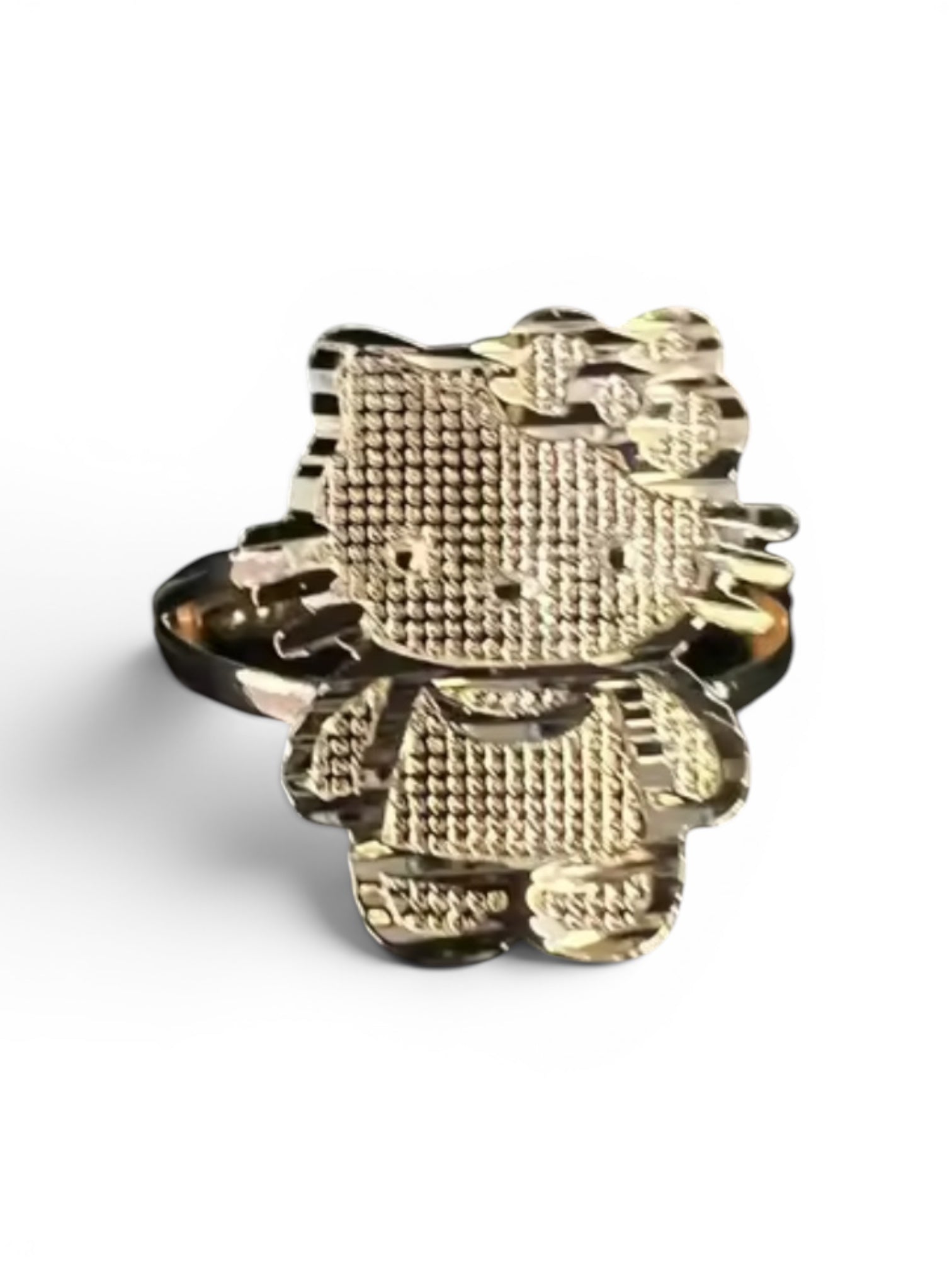 Golden Kitty Ring
